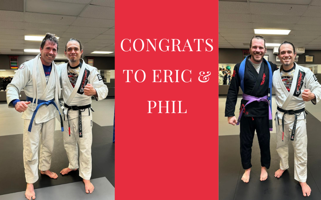 Congrats to Eric and Phil