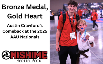 Bronze Medal in Karate, Gold Heart in Life