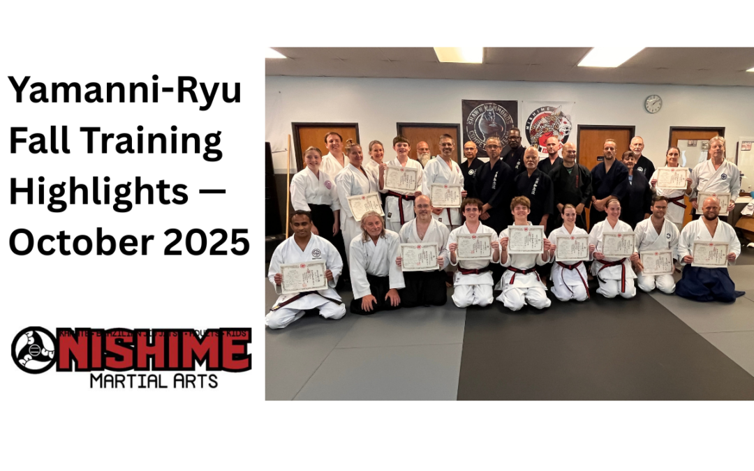 Martial Arts Gather for Yamanni-ryu Trainings in October